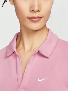 Nike 2025 Summer Women's Short Collar Breathable POLO Shirt DV7885-699 - DV7885-699 - View 3