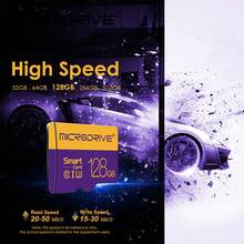 Microdrive Micro SD TF 記憶卡 Class10 U3，附 SD 卡轉接卡，適用行車記錄器、監視器與智慧型手機的便攜式儲存卡 - 查看 8