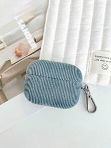 1Pc Luxury Laser Lettering Personalized Name Customized Cover Compatible With Airpods 1 2 3 4 Pro 2 Stripe Earphone Case - Multicolor - View 15