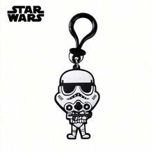 Monogram Officially Licensed Rubber Keychain Random Style 1, Stormtrooper, Halloween Christmas For Teens Adults 1PC Party Favors - Multicolor - View 16