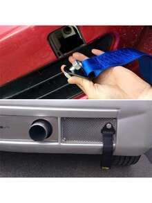 1 pieza de cuerda de nailon de alta resistencia, cuerda universal para carreras, cuerda de remolque para coche, cuerda para remolque de coche, correa de remolque para parachoques - Correa para perro - Ver 3