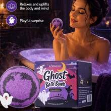 KORMESIC Halloween Bubble Bath Bomb, Gentle Cleansing & Relieves Dryness, Moisturizing & Soothing Skin, Halloween Gift - Fragrant - View 3