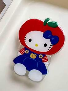 SANRIO 1pc Multi-Functional Cartoon Dress-Up Kitten Acrylic Airbag Phone Grip, Multiple Cute Outfit Kitten Patterns, Clear Acrylic Material, Foldable & Retractable Airbag, Self-Adhesive Sticker For Phone Back, Support Horizontal & Vertical Video Playback, With Stand, Finger Grip & Anti-Drop Functions, Creative Holiday Birthday Gift, Unisex, Top Choice For Daily Use & Gifting - Multicolor - View 13