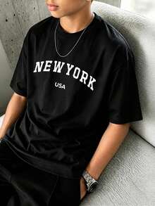 Tween Boys T-Shirts - Black - View 1