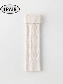 1 Pair Women's Leg Warmers, Warm And Anti-Freeze For Autumn/Winter, Dark Color JK Outdoor Style, Pair With Warm Leggings, Slim Boots, Casual Streetwear - Multicolor - View 15