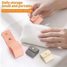 Foldable Multi-Functional Travel Jewelry Storage Bag, 1-Piece Set. Portable Multi-Layer Storage With Snap Fastening For Secure Closure. Suitable For Storing Necklaces, Earrings, Rings And Jewelry. Perfect For Travel And A Great Gift For Christmas. - Multicolor - View 4