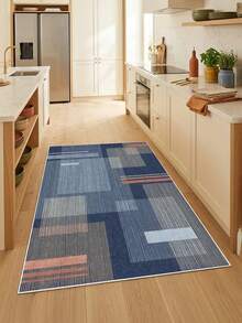 Digitally Printed Non-Slip Washable Runner And Area Rug Living Room Carpet, Modern Design | Modern, Scandinavian, Bohemian And Classic Styles | 100% Polyester - Beige - View 2