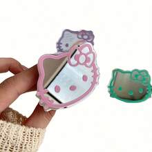 SANRIO 1pc Hello Kitty/Silicone Phone Ring Holder Kitty&Heart/Dust-Proof Protective Case/Cartoon Bear/Women's Gift Portable Anti-Lost Keychain Suitable For Hello Kitty Lovers - Multicolor - View 5