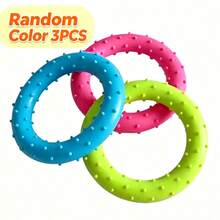 1pc Anti Bite Training Ring Puller Diameter 8cm Dog Toy High Quality Chewing Thorn Rings Pet Funny Toys For Chew Use - Multicolor - View 9