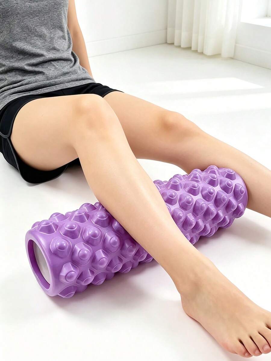 Deep Tissue Foam Roller Trigger Point Massage Roller For Leg, Back, Calf Muscle Relaxation, Yoga Fitness Massage Tool, Suitable For Home And Gym - Multicolor - View 1