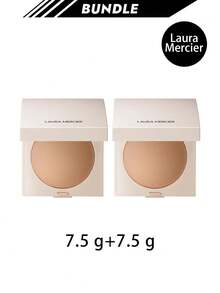 Laura Mercier [Bundle] Real Flawless Luminous Perfecting Pressed Powder Medium 7.5 G X 2 - Medium - View 1