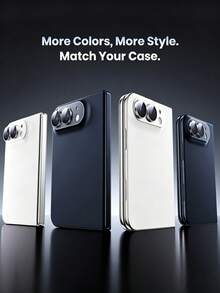 1-Pack [2026 Baru] Pelindung Lensa Kamera Ganda Kaca Tempered 9H+ Kompatibel dengan iPhone Duo, Perlindungan Jatuh 12 kaki, Jernih HD, Anti-Gores, Anti-Sidik Jari, Cakupan Penuh, Tahan Pecah, Bebas Gelembung, Mudah Dipasang, Ramah Casing, Biru Tua - Navy Blue - View 7