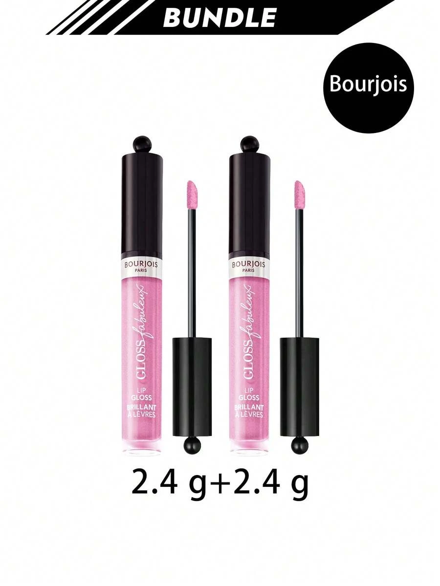 Bourjois [حزمة] ملمع شفاه مرطب فابولوس غلوس 12 ترولي غريب فول 3.5 مل * 2 - 12 شخصًا ممتنين حقًا - مشاهدة 1