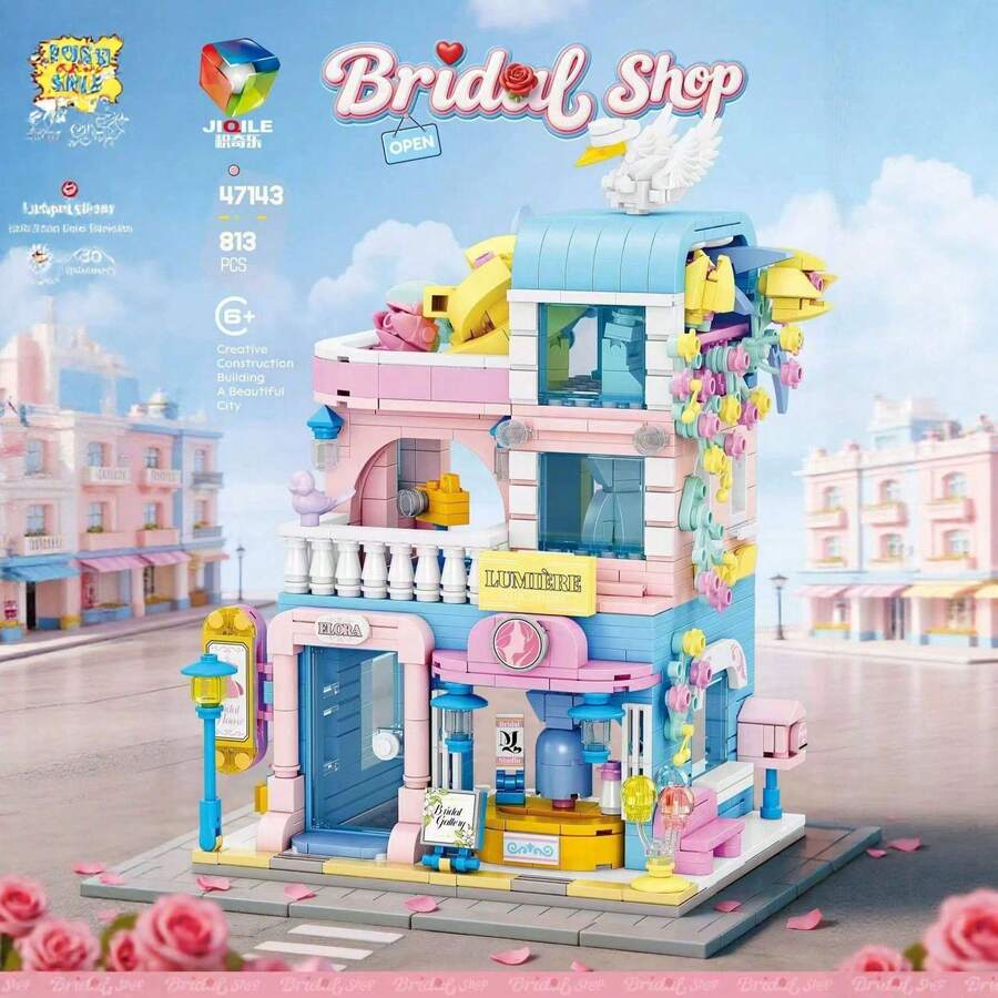 47143 Wedding Dress Shop, 813 Pcs [Bagged] - 47143 Wedding Dress Shop 813pcs [Bagged] - View 1