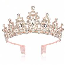 Birthday Headbands Sash For Women Girls Rhinestone Happy Birthday Accessories Favor Supllies Gold Pink White Yellow - Multicolor - View 9