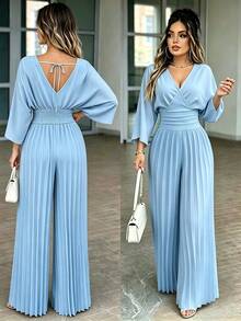 Women Jumpsuits - Blue - View 1