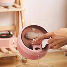 1pc Leak-Proof Lunch Box With Handle, Insulated Food Container, Suitable For Bento Box, Leak-Proof Insulated Soup Cup, Lunch Box - Camping, Picnic, Outdoor, Office, Travel, School, Modern Lunch Box, Suitable For Office Workers - Multicolor - View 5