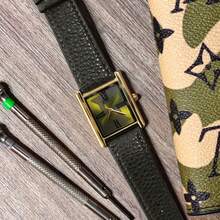 [CILOA]Square High-End Men's Wristwatch, Authentic Brand Sports Style Premium Men's Watch, Ideal Gift For Various Occasions. - Green - View 2