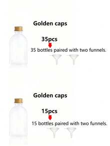 5/10/35pcs 100ml Mini Plastic Empty Bottles Olive Oil Dispenser, Compact & Portable, Leak-Proof Design, Travel Essential, Suitable For Various Liquids, Picnic, Travel, Home Bathroom, Kitchen, Christmas, New Year - Clear - View 5