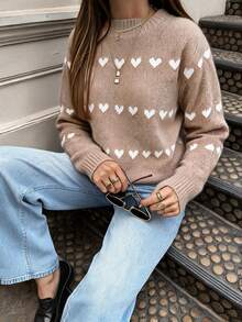 Women Sweaters - Brown - View 3