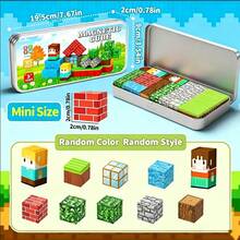 35pcs Farm Theme STEM Magnetic Building Blocks Set, 35pcs Children's Educational Engineering Travel Toys With Portable Metal Box, Suitable For Toddlers 3 Years And Above - Color - View 6