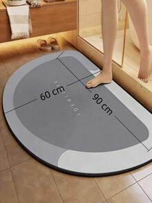 1pc Waterproof Non-Slip Bathroom Mat, 80CM/40CM/90CM Length Options, Quick Dry, Suitable For Bathroom, Kitchen, Hallway, Bedside, Shower Room, Laundry Room And Entryway. Perfect For Holiday Gifts And Family Gatherings. Essential Non-Slip Decoration For Halloween Or Christmas Home Parties - Multicolor - View 17
