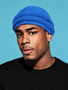 Awegeo 1pc Unisex Solid Color Double Layer Woven Turban - Versatile Fashion Headwear, Casual & Comfortable, Soft & Breathable, Ideal Accessory For Daily Wear - Multicolor - View 9