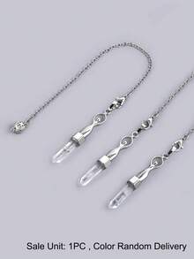 1pc Hexagonal Crystal Pink Quartz Pendulos For Dowsing Divination Yoga Style Natural Stone Reiki Spiritual Pendant Pendulo H957 - Pendant - View 10