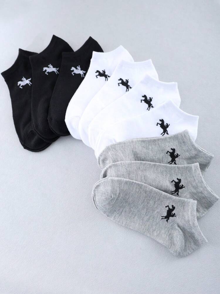1/5/10/15/20/30/50 Pairs Multi-Color Women's Short Socks, Thin Summer Casual Fashion Low-Cut Ankle Socks, Boat Socks - Multicolor - View 13