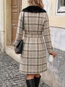 Women Overcoats - Beige - View 2