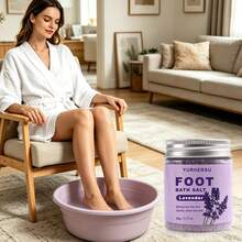 YURHERSU Lavender Foot Bath Salt, Soothes And Relaxes Feet, Releases Fresh Fragrance - Lavender - View 7