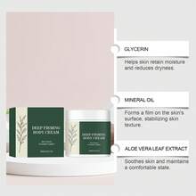 Krim Tubuh Pengencang Intensif dengan Ekstrak Lidah Buaya dan Kompleks Ceramide, Melembapkan, Memperbaiki, Mengencangkan, dan Menenangkan Kulit Kering dengan Efisiensi Tinggi, Losion Tubuh Perawatan Seluruh Tubuh 100g - Satu botol lotion pengencang tubuh intensif - View 5