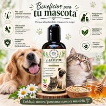 Shampoo Orgánico para mascotas relajante 300 Ml (Champú) Deja pelo suave y limpio - 300ml - Ver 3