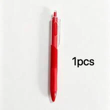 6/3/1 buah Pulpen Gel Merah, Pulpen Ballpoint Merah, Spidol Merah, Cocok Untuk Guru Memberi Nilai Tugas, Siswa Menandai Informasi Penting, Tulisan Halus, Aliran Tinta Konsisten, Perlengkapan Alat Tulis Sekolah, Pulpen Alat Tulis Siswa, Spidol. - Merah - View 8