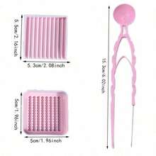 1/3/5pcs Bead Accessory Set - 2.6mm Sorting Tray Kit Includes Bead Picking Tray, Bead Pen, Bead Scoop, Tweezers, Bead Board, Alignment Tool, Convenient Scoop, Suitable For Perler/Hama Beads Crafts, Pixel Art, Classroom DIY And Bead Management, Efficient Organization And Storage. - Multicolor - View 13
