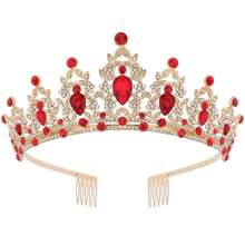 Birthday Headbands Sash For Women Girls Rhinestone Happy Birthday Accessories Favor Supllies Gold Pink White Yellow - Multicolor - View 12