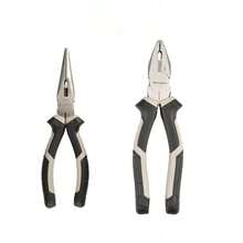 1pc Steel Wire Pliers/Diagonal Cutter, Rubber Coated Handle, Multi-Function Household Hardware Repair Tool - Pliers - View 1