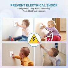 10pcs/15pcs Protective Covers, Specially Designed For Baby Protection, Easy Installation, Made Of Durable Plastic Material. - Multicolor - View 5