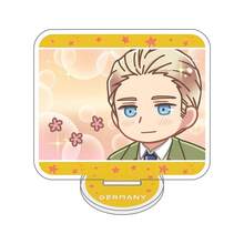 10CM Anime Hetalia Axis Powers Figure Stand Model Feliciano Vargas/Ludwig/Kiku Cute Desk Decor Standing Sign Gifts - Multicolor - View 17