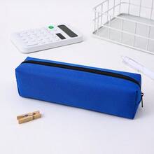 1pc Large Capacity Oxford Pencil Case & Marker Bag, Cosmetic Storage Pouch, Multi-Color Functional Zipper Bag, Suitable For Storing Student Stationery, Cosmetics, Travel Supplies And Small Items, Back To School Essential, Learning Supplies Organizer, Pencil Box, Backpack - Multi-color - View 12