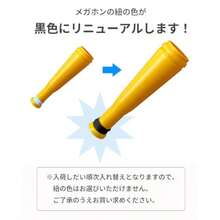 ヒットメガホン 同色2本組 30.5cm 日本製 プラスチック製 応援メガホン - 写真の通り - チェックする 2