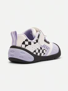 Balabala Baby Toddler Shoes Racing Style Soft Sole Non‑Slip Footwear For Infant Boys Girls Winter Daily Wear - White Purple - View 5