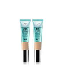 IT Cosmetics [حزمة] كريم أساس طبيعي مطفي CC+ SPF40 فاتح 32 مل * 2 - Light - مشاهدة 2