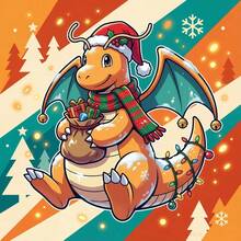 Asmodee Christmas Pokemon Keychain/Charm (Pikachu & Eevee) – Acrylic Backpack Accessory - Multi-color - View 10