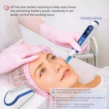 Dr.pen Dr. Pen A11 Professional Skincare Pen Set, Touch Button And LED Display, 6 Adjustable Speeds, Ergonomic Design, Home Facial Beauty Device, With Replacement Needles, For Smooth And Glowing Skin - Dr.pen A11 - View 1