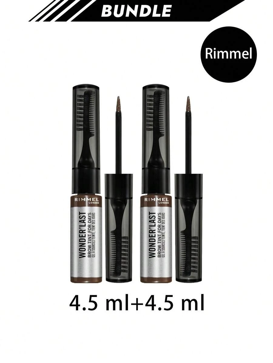 Rimmel [حزمة] وندر لاست براو 003 بني متوسط 4.5 مل * 2 - 003 بني متوسط - مشاهدة 1