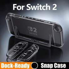 Lantu, High-Definition Transparent Soft Protective Case Compatible With Switch/OLED/Switch 2 (2025 Model) - High-Definition High-Transparency, Anti-Drop Anti-Scratch, Anti-Fingerprint, Premium TPU Material, Skin-Friendly Comfortable Touch, Precise Cutouts, Perfect Fit - View 8