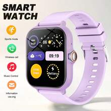 AZRTL 1pc Fashionable Unisex Sports Smart Watch, Wireless Calling, Step Counting, Calorie Tracking, Sports Mode, Stopwatch, Message Notification, Customizable Watch Face, Remote Camera Control, Distance Tracking, Music Playback, Multi-Function Smart Watch, Suitable As A Gift - Multicolor - View 7