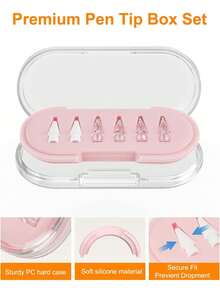 Compatible With Apple Pencil, Metal Tip Modification, Ultra-Fine Needle Point, Wear-Resistant, Smooth Touch, Compatible With IPad Handwriting And Drawing, Replacement Tips With Shock Absorption And Anti-Slip Features, Compatible With First Generation And Second Generation Pro Models. - Multicolor - View 10