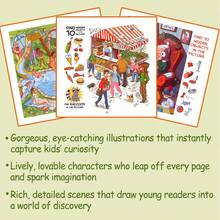 Kids Look & Find Hidden Objects Activity Workbook, Beautiful Theme & Life Scenes Picture Search Puzzles, Visual Search, Observation, Focus & Concentration Training, Spot-The-Item Games, Screen-Free Home Travel Learning - Look & Find Focus Training - View 8